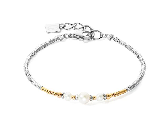 FRESHWATER PEARLS, STAINLESS STEEL GOLD 1117/10_1426
