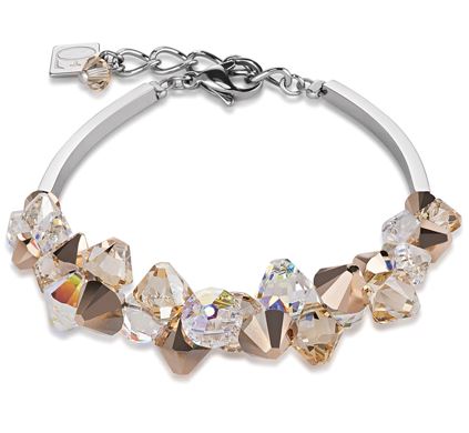 COEUR DE LION Rose Gold Swarovski Crystal Bracelet 4884_1620