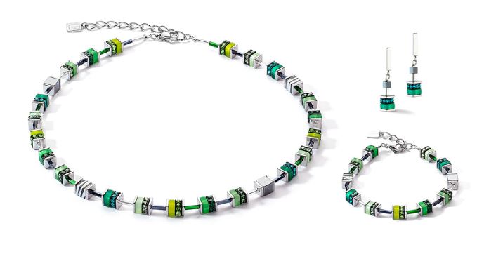 GEOCUBE FRESH GREEN & STAINLESS STEEL 4509_0500