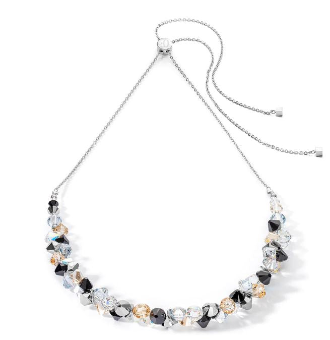 RADIATING SHIMMERING CHAMPAGNE & BLACK CRYSTALS 4639_1318
