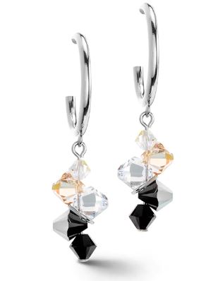 RADIATING SHIMMERING CHAMPAGNE & BLACK CRYSTALS 4639_1318