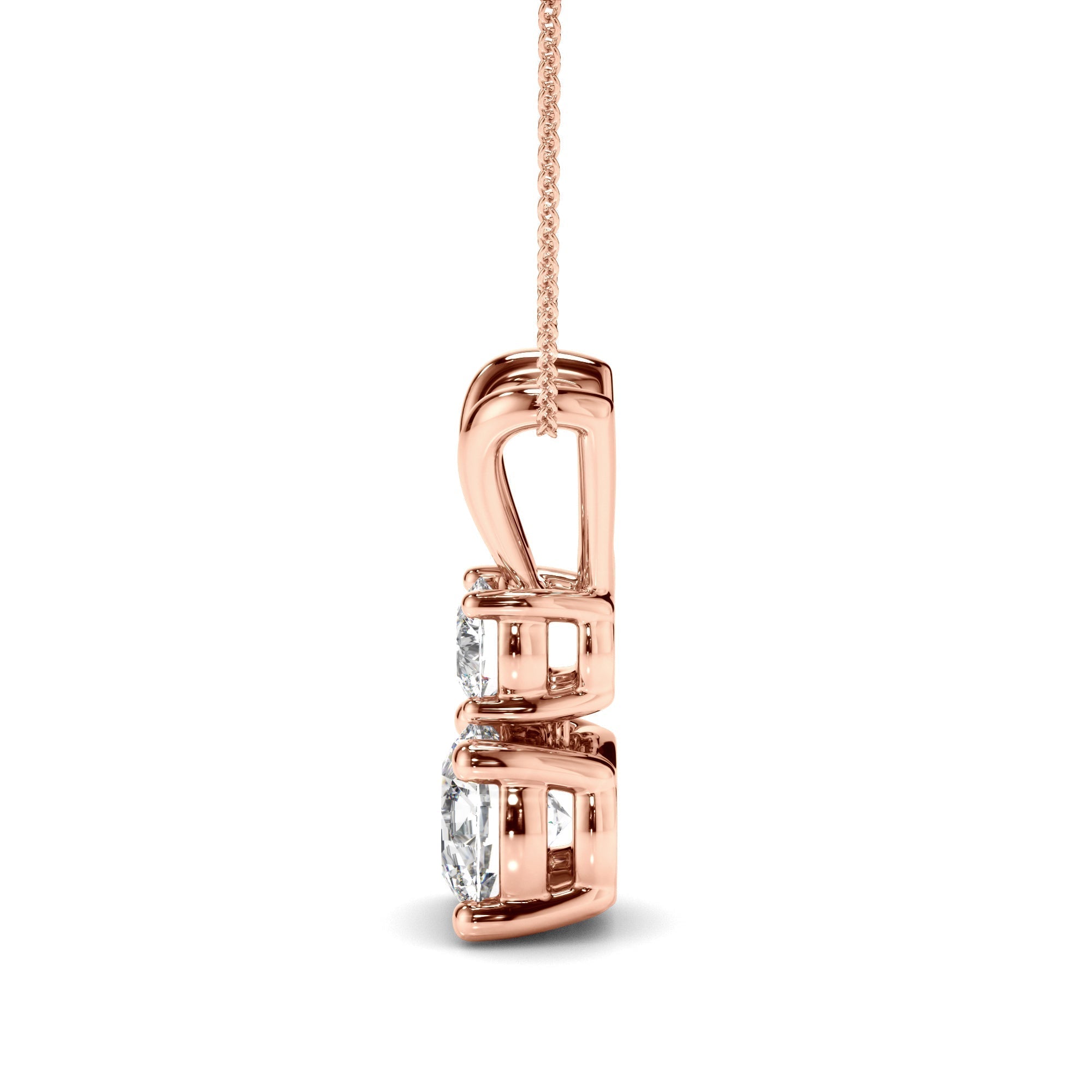 Round Brilliant Cut Diamond Pendant