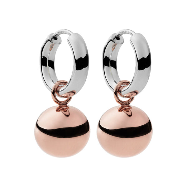 NAJO Shayla Rose Gold and Silver Earring