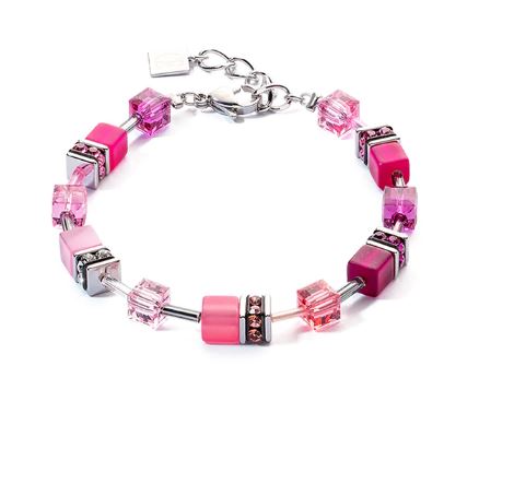 GEO CUBE VIVA MAGENTA NECKLACE 2838/10_0422