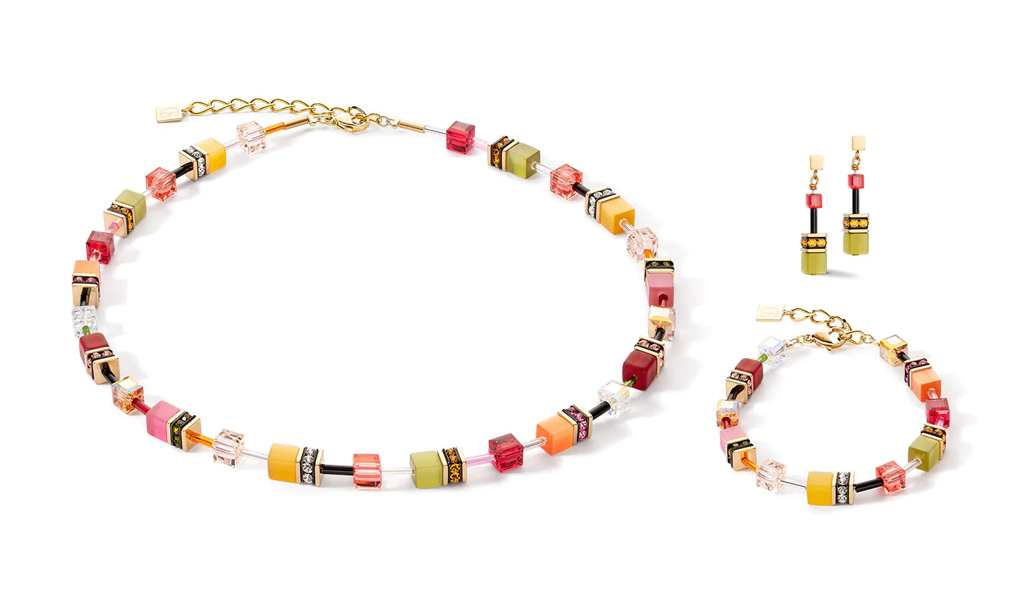 COEUR DE LION - Geocube Summer Orange, Lime & Pink 2838_1585