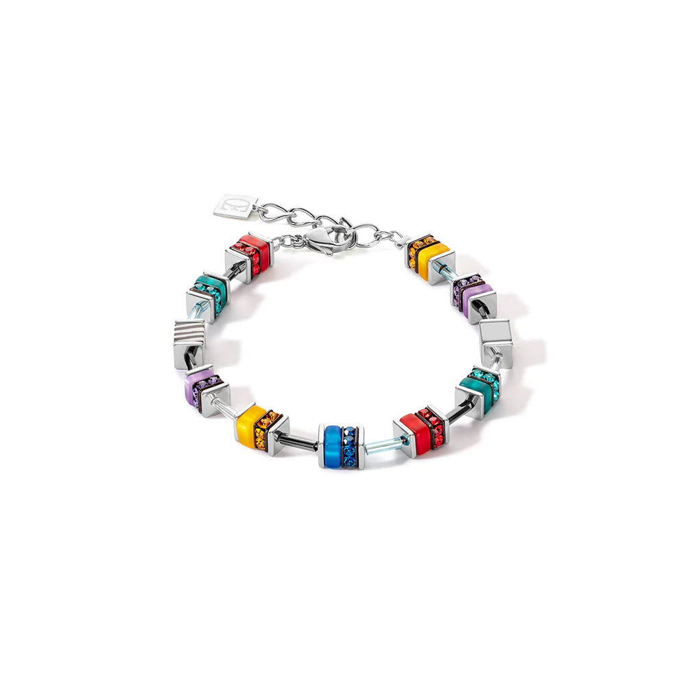 COEUR DE LION - Geocube Bright Rainbow & Silver 4509_1581