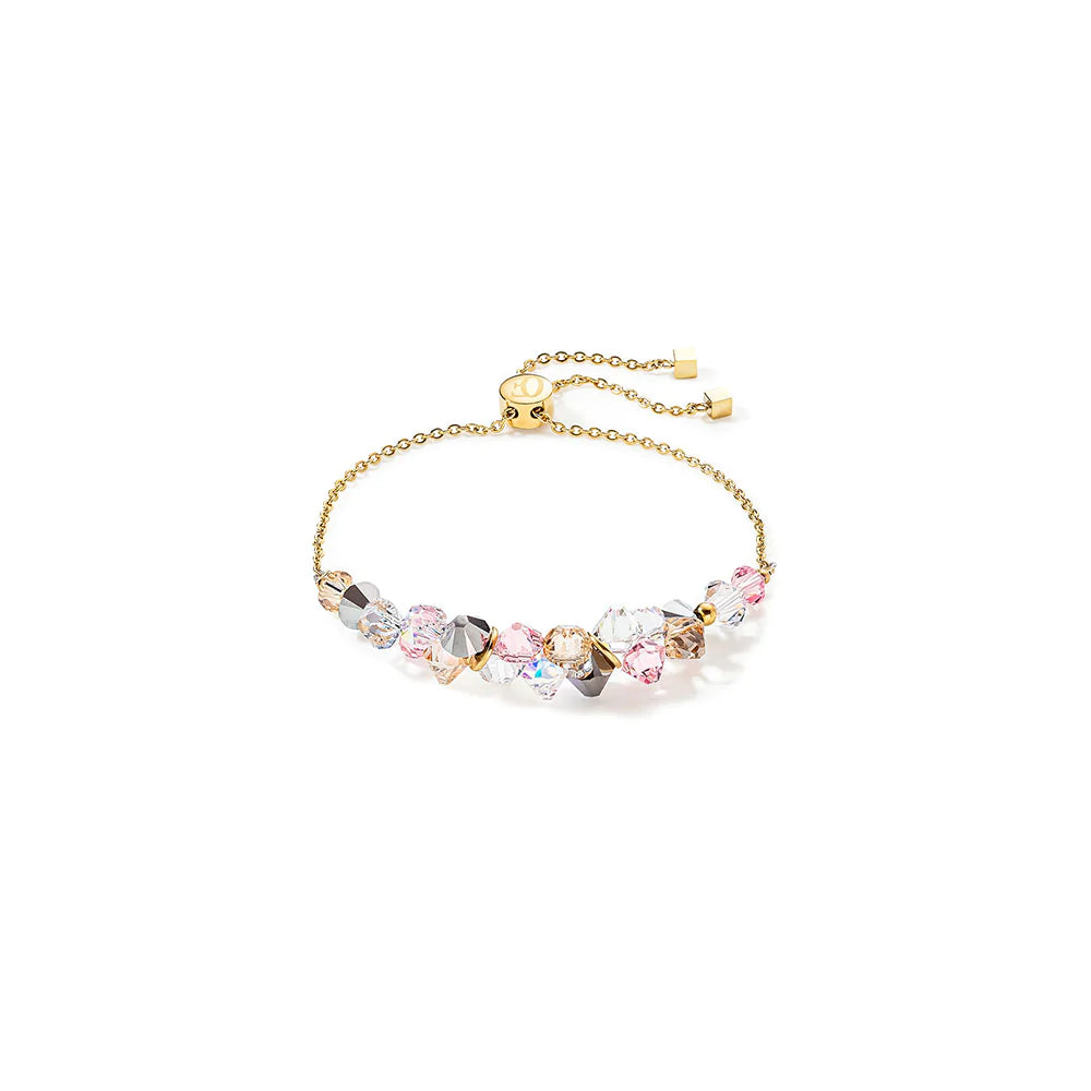 COEUR DE LION - Radiating Adjustable Gold, Silver & Shimmering Pink 4639_1920