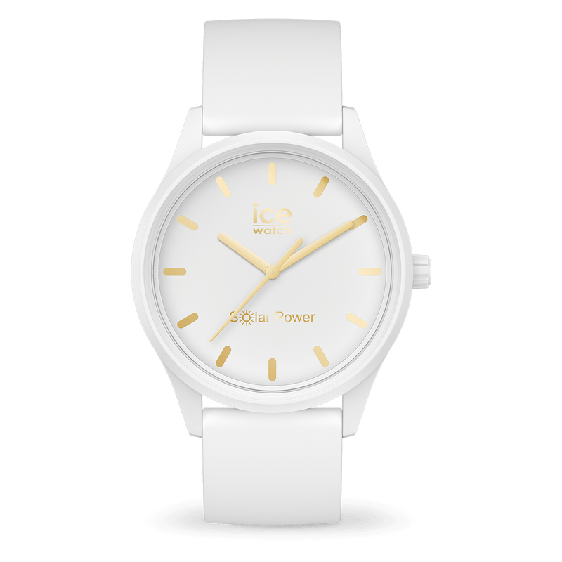 Ice Solar Power White Gold