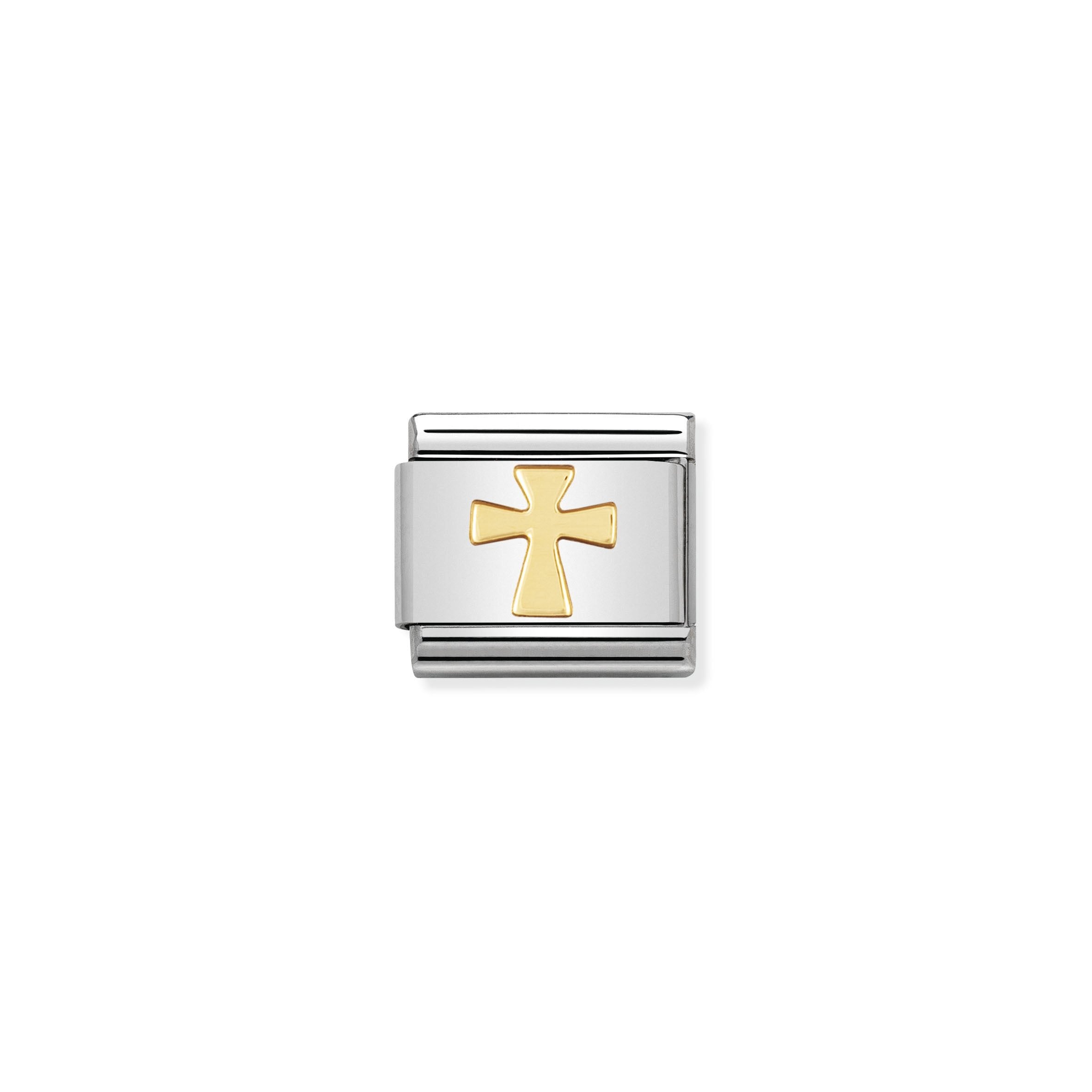 COMPOSABLE CLASSIC LINK 030105/01 CROSS IN 18K GOLD