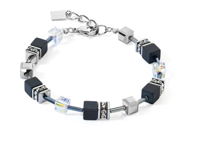 GEO CUBE BLACK ONYX STAINLESS STEEL 4018/10_1318