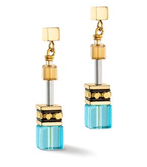 GEOCUBE FRESH TURQUOISE, WHITE & GOLD 2838_0616