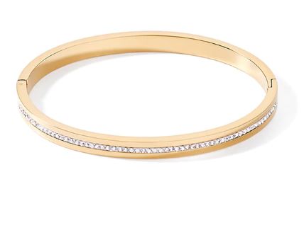 WHITE CRYSTAL BANGLE GOLD 0326_1800