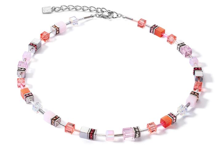 GEOCUBE SOFT PINK, WATERMELON & SILVER 3339_0319