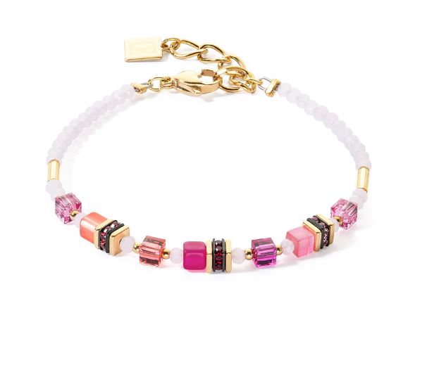 MINI CUBES WHITE & MAGENTA 4565/10_0422