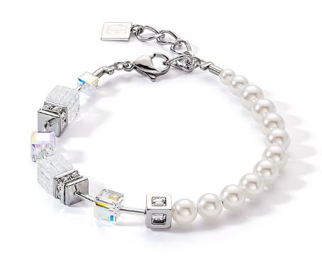FUSION CRYSTAL PEARLS & WHITE GEOCUBE 5086_1400