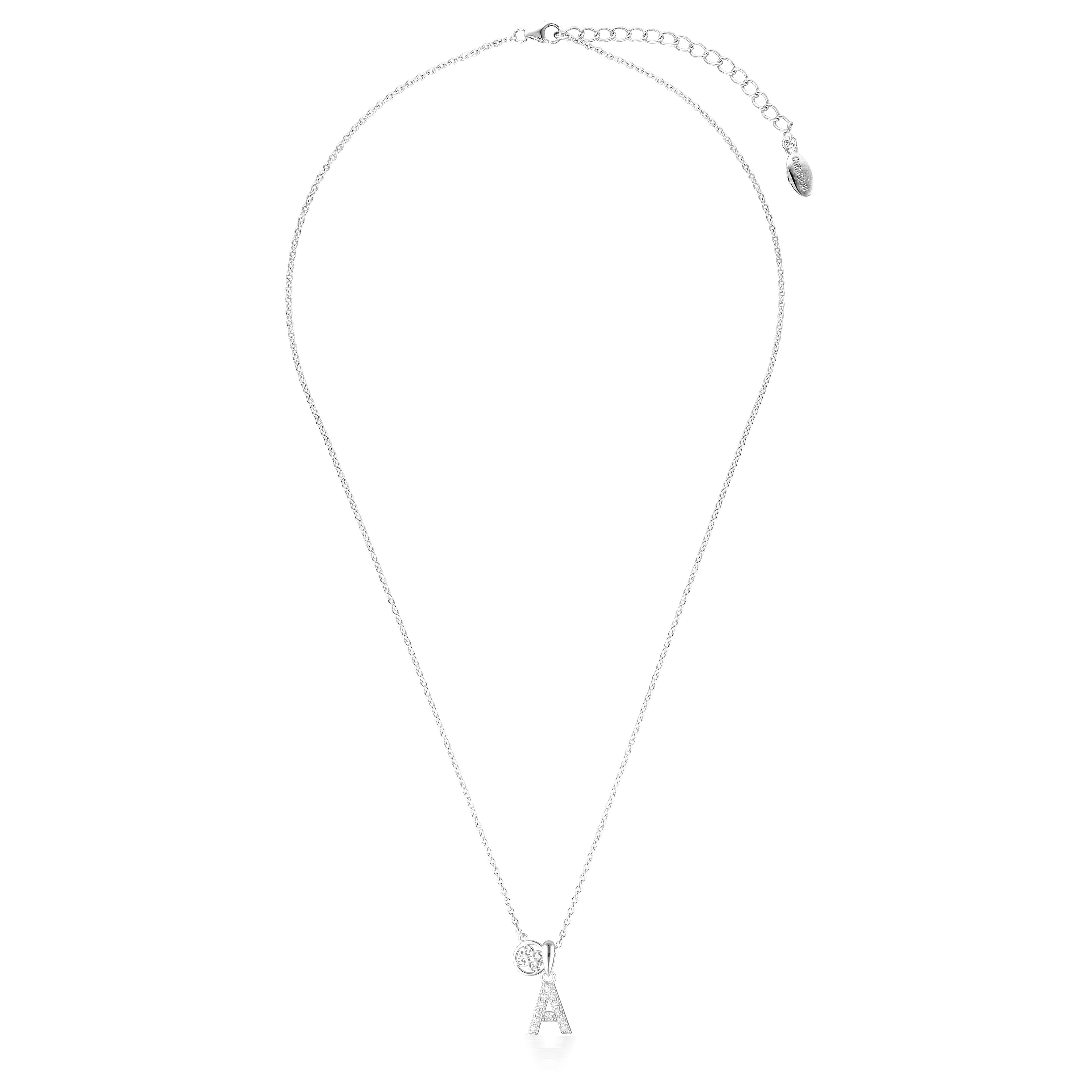 Georgini Luxury Letters A Initial Pendant Silver