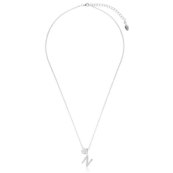 Georgini Luxury Letters N Initial Pendant Silver