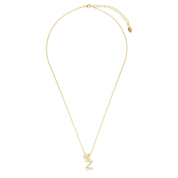 Georgini Luxury Letters Z Initial Pendant Gold