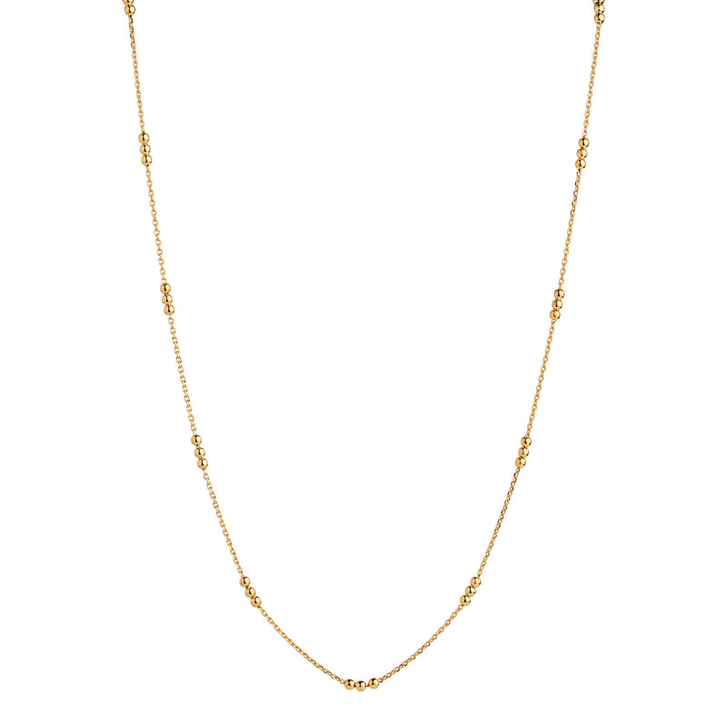NAJO Halcyon Yellow Gold Chain Necklace (45cm)