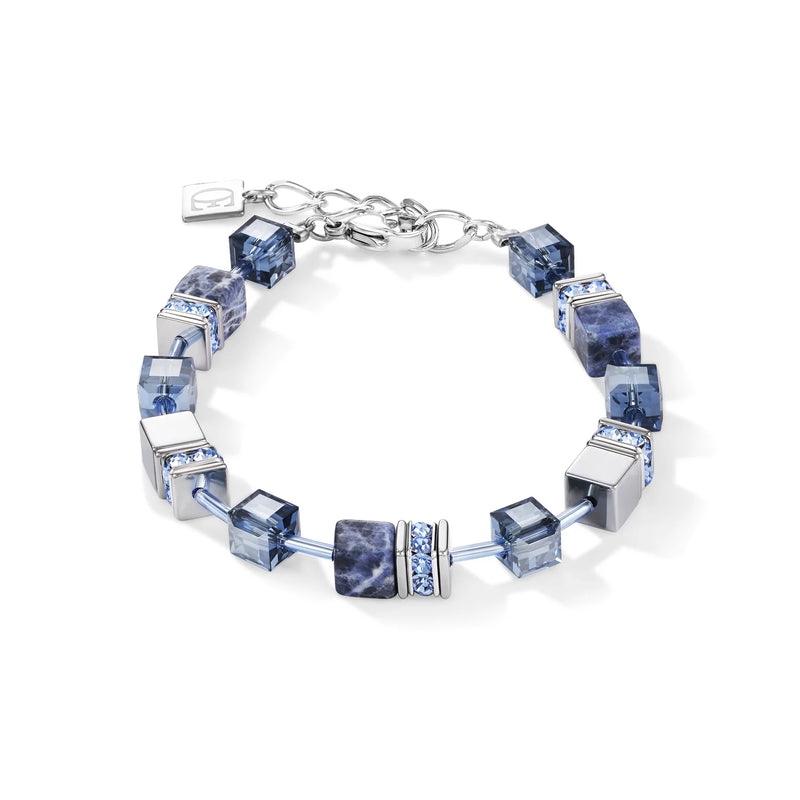 COEUR DE LION - Geocube Hematite & Blue Sodalite 4017_0700