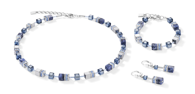 COEUR DE LION - Geocube Hematite & Blue Sodalite 4017_0700