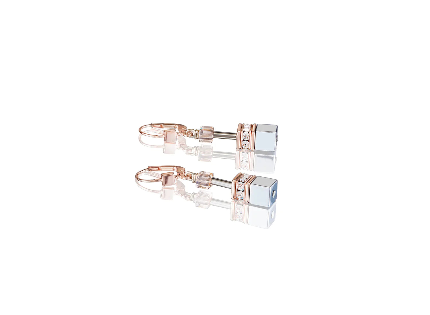 COEUR DE LION - Geocube Botswana Agate & Blush Champagne 4017_0230