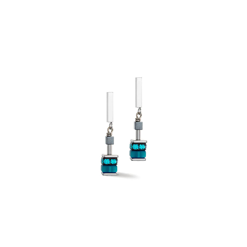 COEUR DE LION - Geocube Fresh Turquoise & Stainless Steel 4509_0700