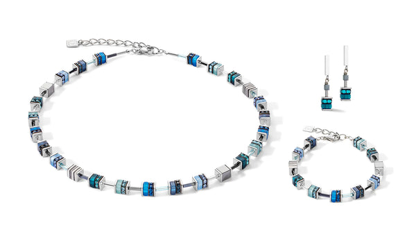 COEUR DE LION - Geocube Fresh Turquoise & Stainless Steel 4509_0700