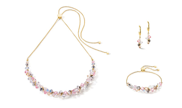 COEUR DE LION - Radiating Adjustable Gold, Silver & Shimmering Pink 4639_1920