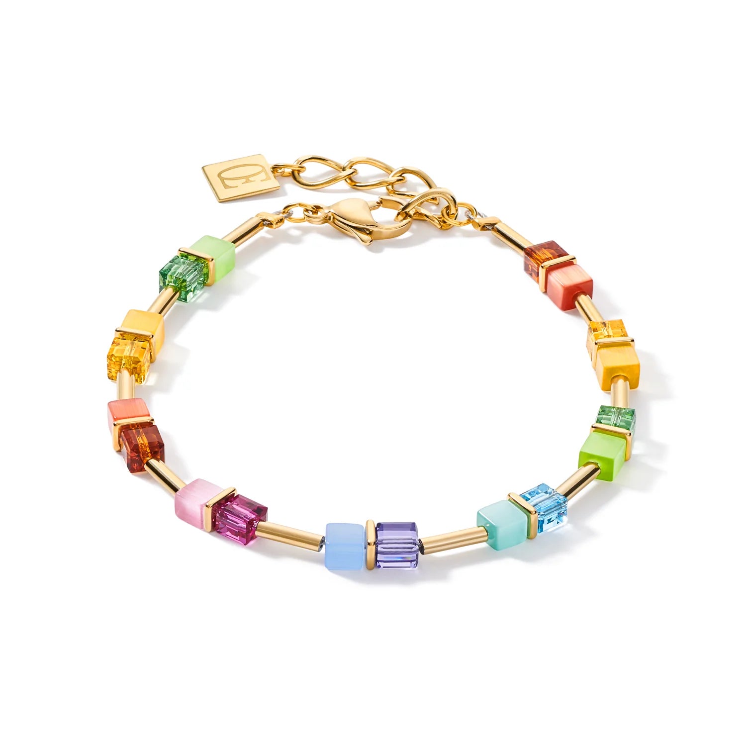 COEUR DE LION - Geocube Vibrant Rainbow & Gold 5020_1535