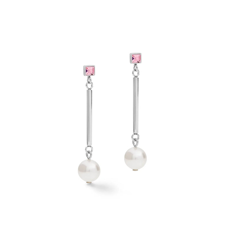 COEUR DE LION - Soft Pink & European Crystal Pearls On Stainless Steel 5046_1900