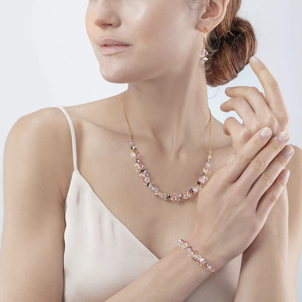 COEUR DE LION - Radiating Adjustable Gold, Silver & Shimmering Pink 4639_1920