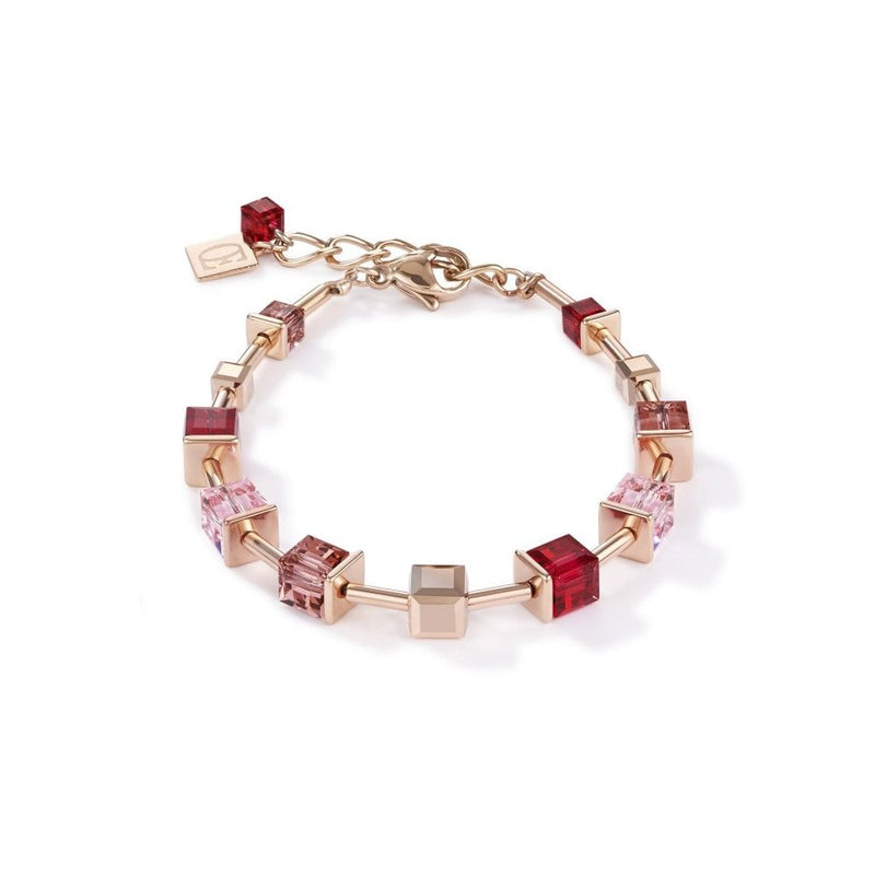 COEUR DE LION - Geo Cube Soft Pink & Red 4996_0300